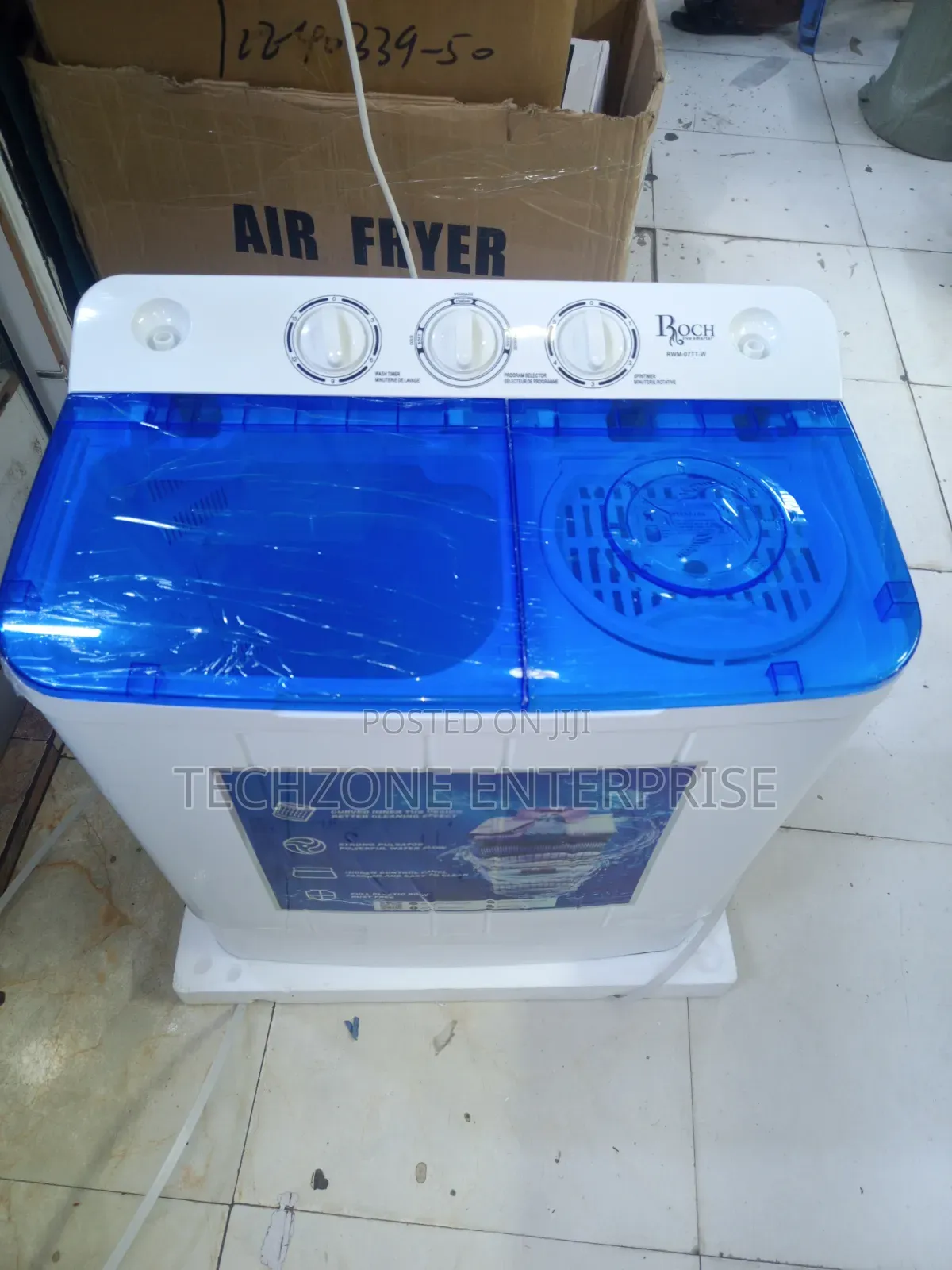 Roch 7kg Top Load Twin Tub Quality Washing Machine 