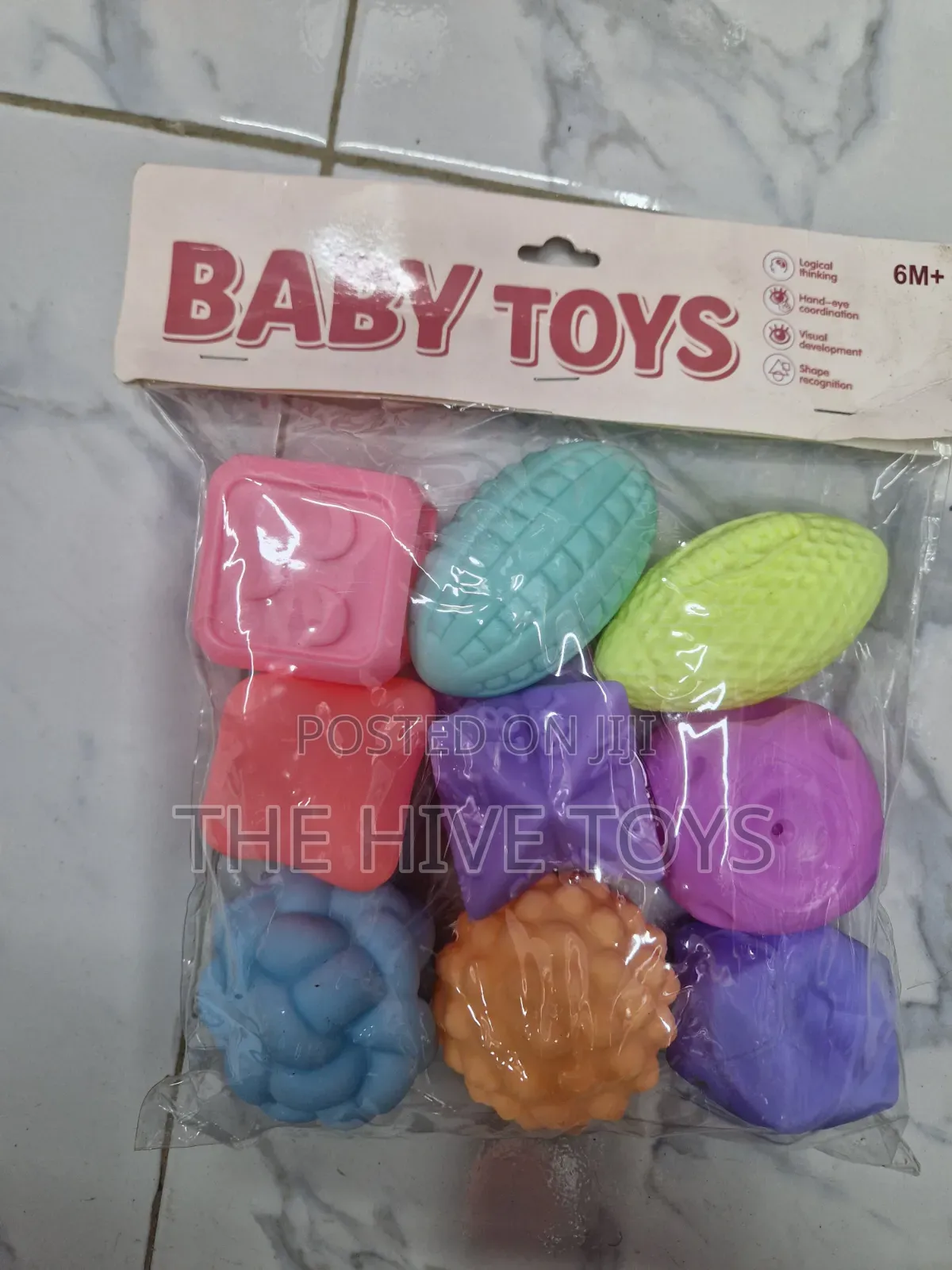 Baby Toys Soft Balls and Shapes