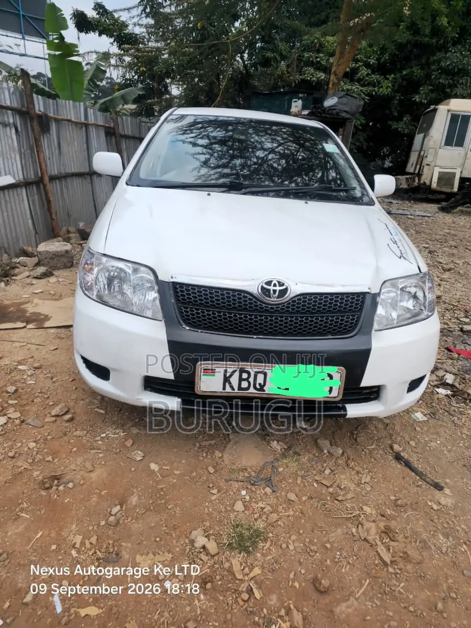 Toyota Corolla 2007 White