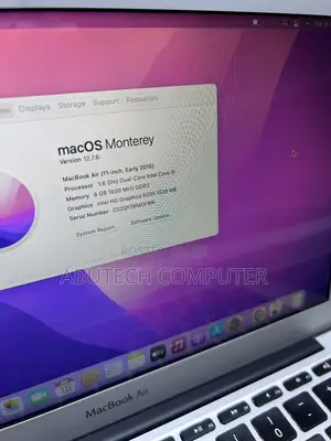 Laptop Apple MacBook Air 8GB Intel Core i5 SSD 128GB