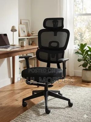 Modern Executive Chair With Adjustable Armrests