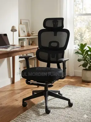 Modern Executive Chair With Adjustable Armrests