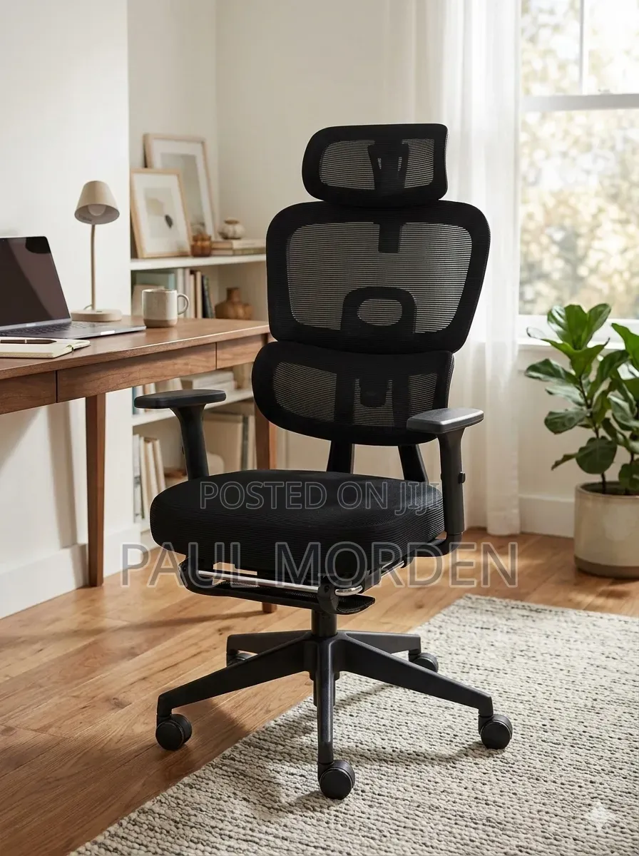 Modern Executive Chair With Adjustable Armrests