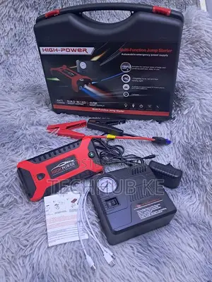 Car Jump Starter 12V Power Bank 99800Mah With Tyre Inflator