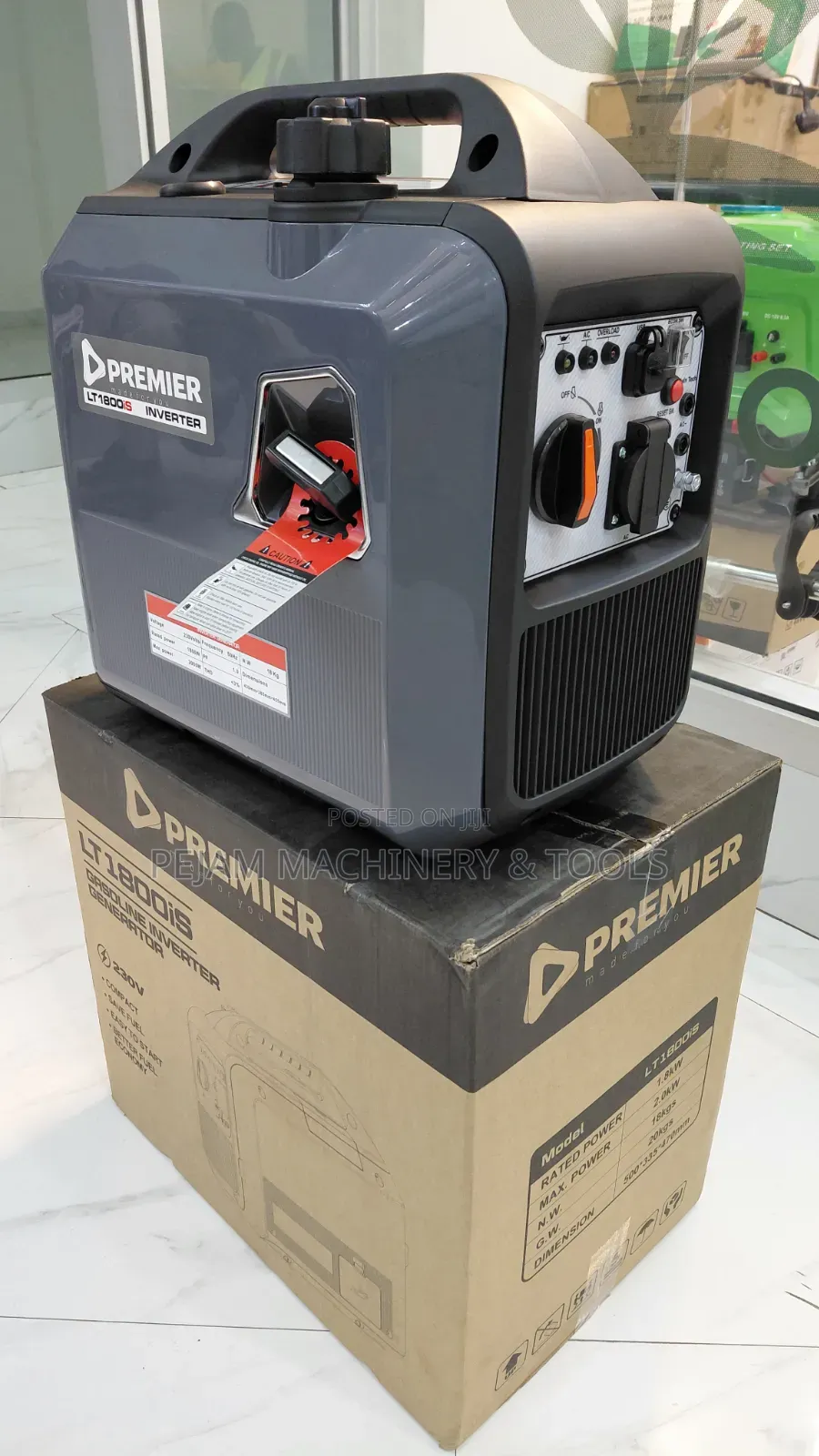 Premier LT1800iS 2kw/2kva Gasoline Silent Inverter Generator