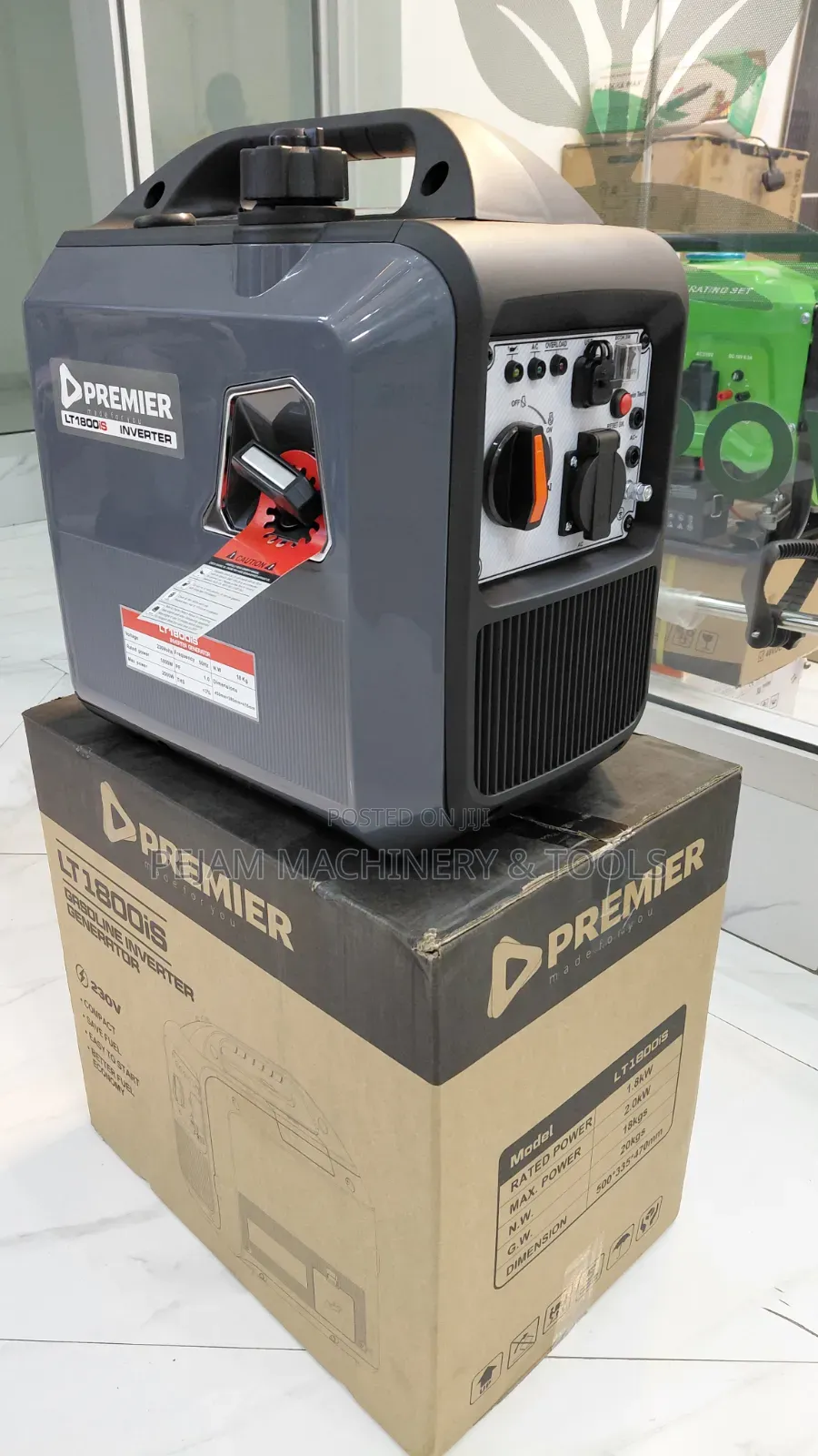 Premier LT1800iS 2kw/2kva Gasoline Silent Inverter Generator