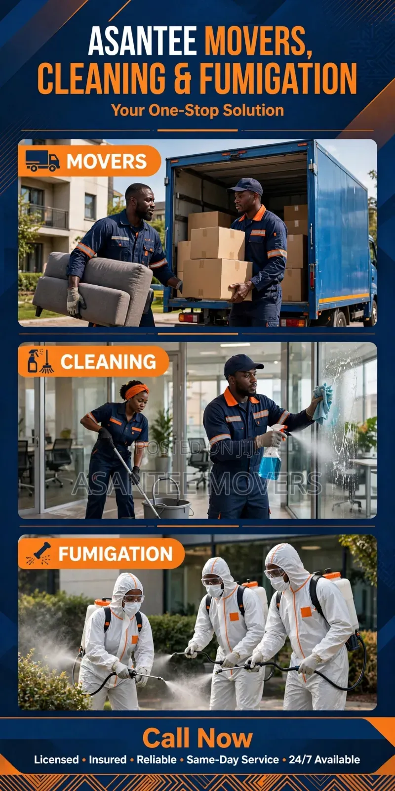 Movers and Cleaning Services
