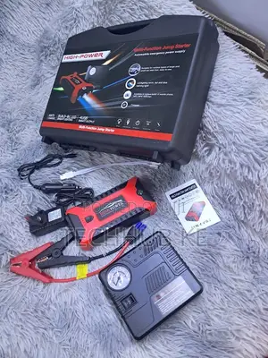 12V 99800mAh Lithium Car Jump Starter Power Bank Emergency Kit