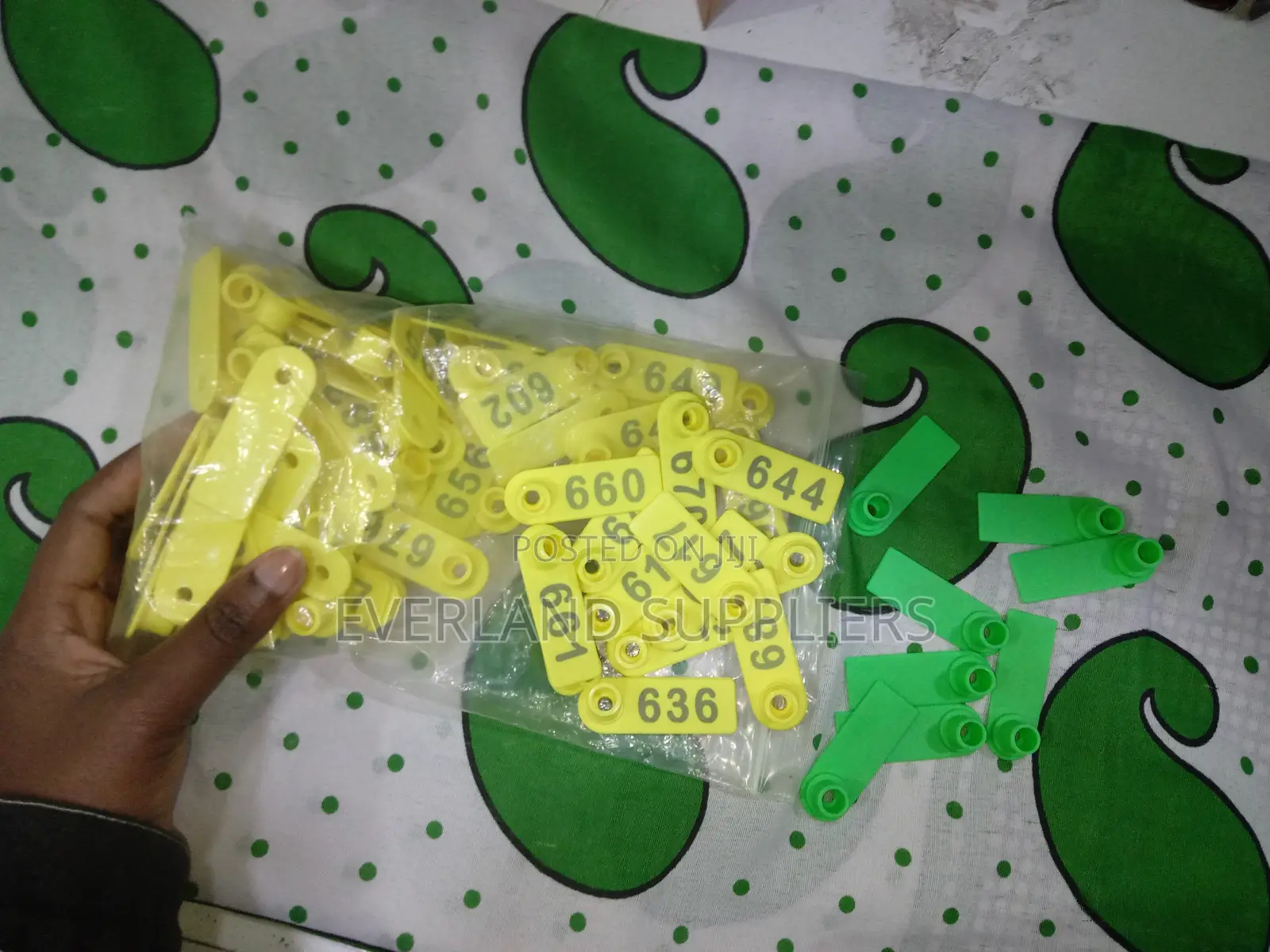 Ear Tags - Farm Record Linkage 100 Pieces