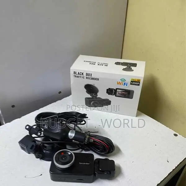 Vehicle Blackbox DVR, 1080P Full HD, Front + Rear + Cabin Cam Dashcam