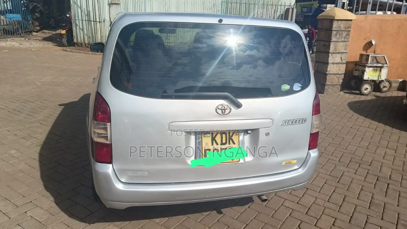 Toyota Succeed 2015 Silver