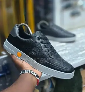 Black Grey Timberland Smart Casual