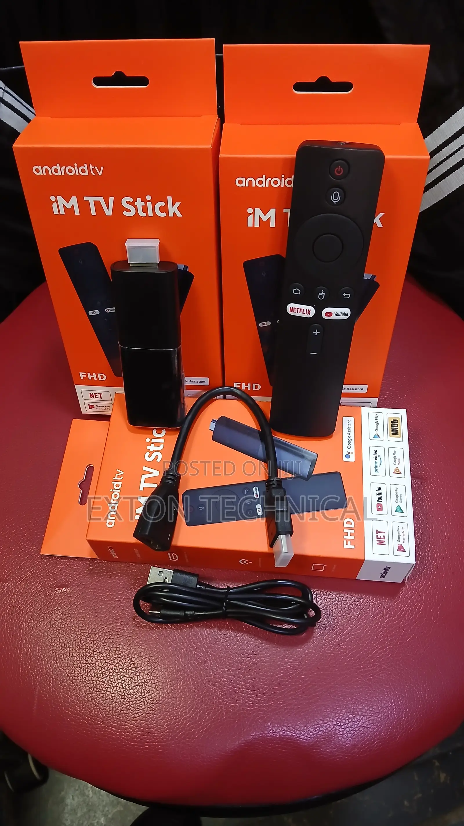 iM TV Streaming Stick With Bluetooth Remote