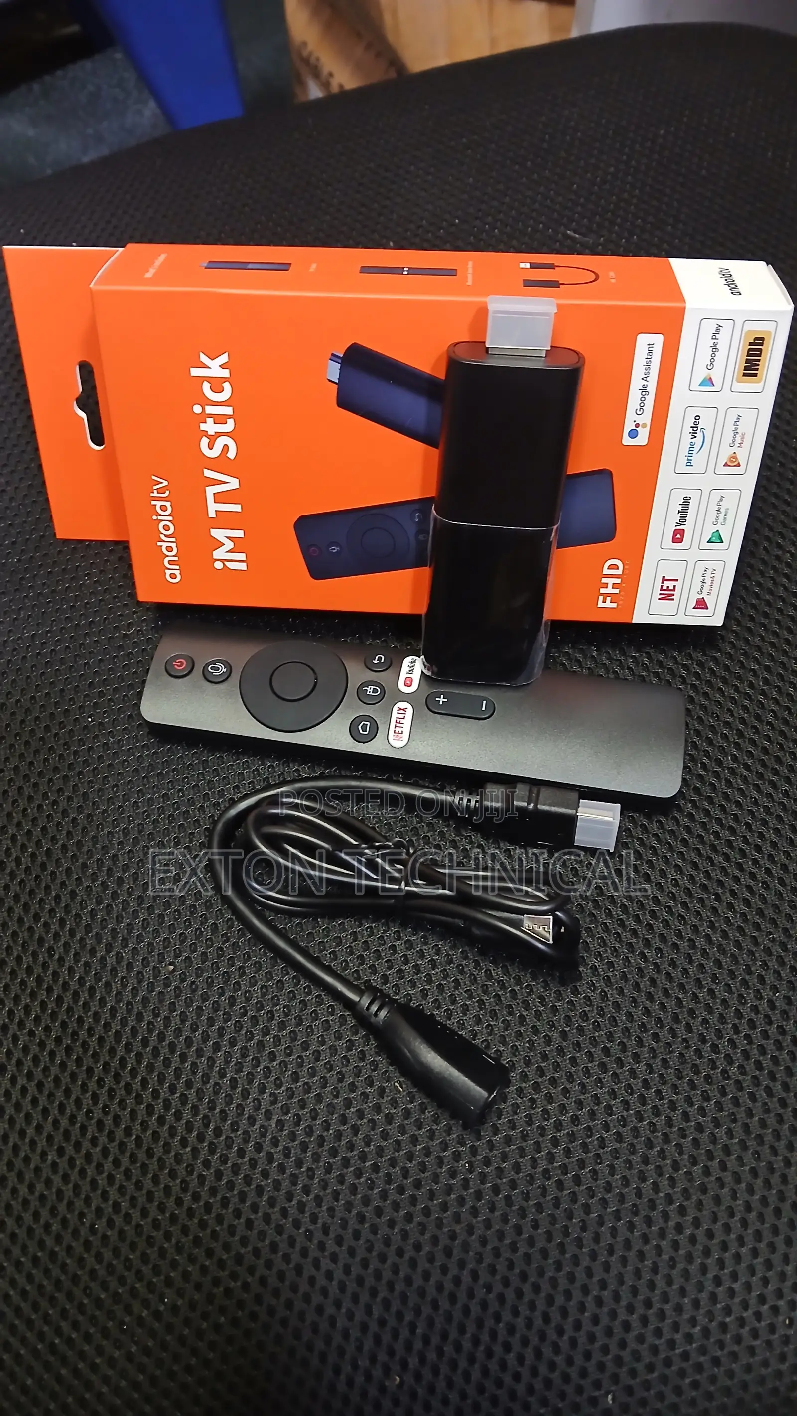 iM TV Streaming Stick With Bluetooth Remote