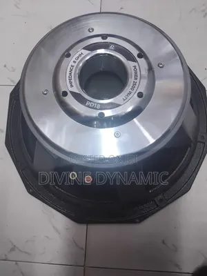 PD 18 Silver Naked Speaker 18 Inch