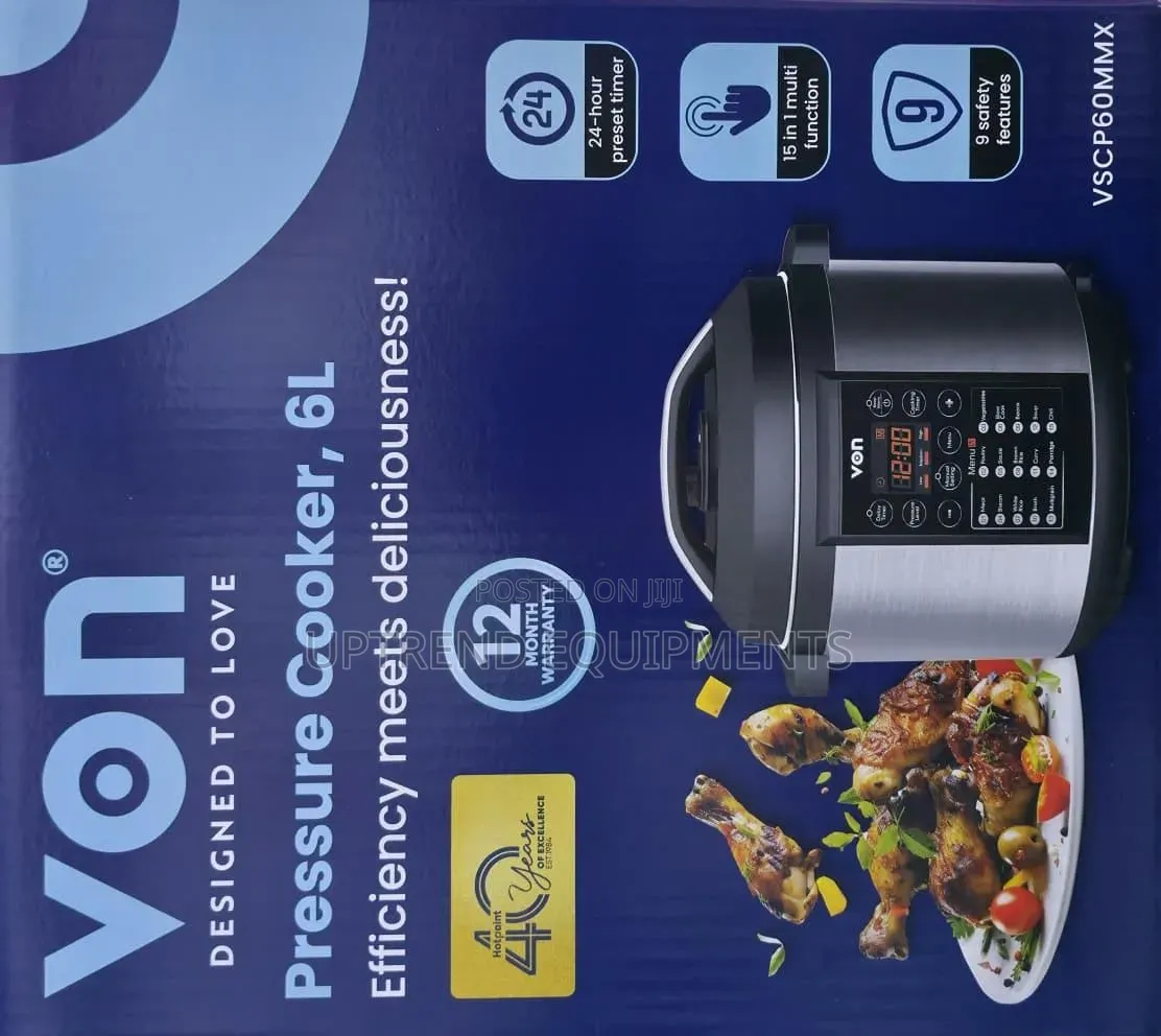 Von Pressure Cooker / 6 Litres