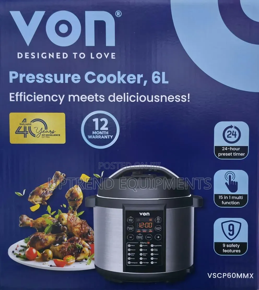 Von Pressure Cooker / 6 Litres