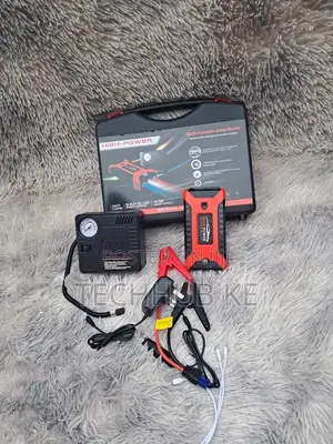 New Car Portable Jump-Starter Kit With Air Compressor