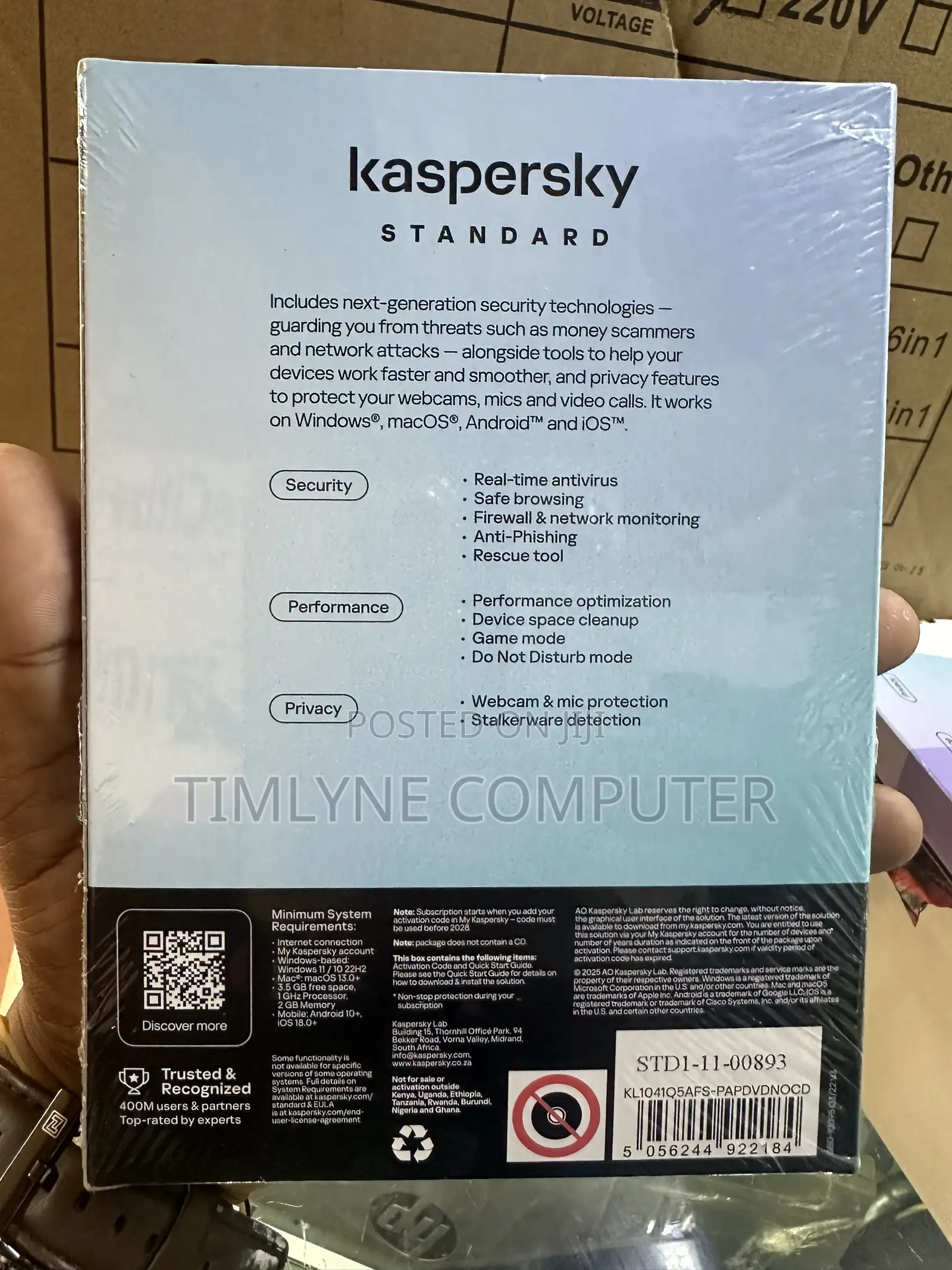 Kaspersky 1 User Antivirus