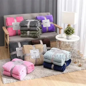 Ultra-Soft Fuzzy Fleece Throw Blanket-Hg