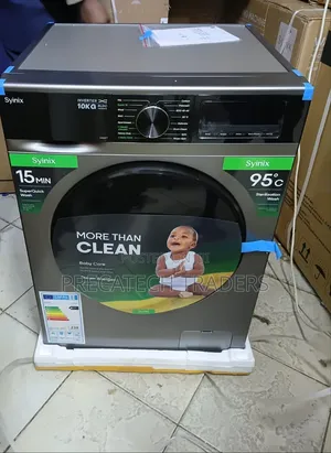 New Syinix 10KG Automatic Washing Machine