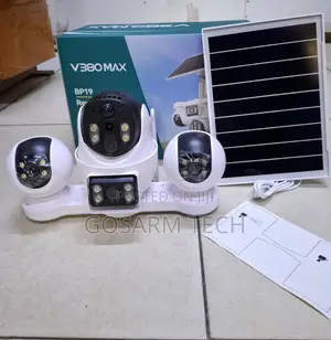 V380 Pro 4G Solar Quad Lens 4Lenses All PTZ Camera 8MP
