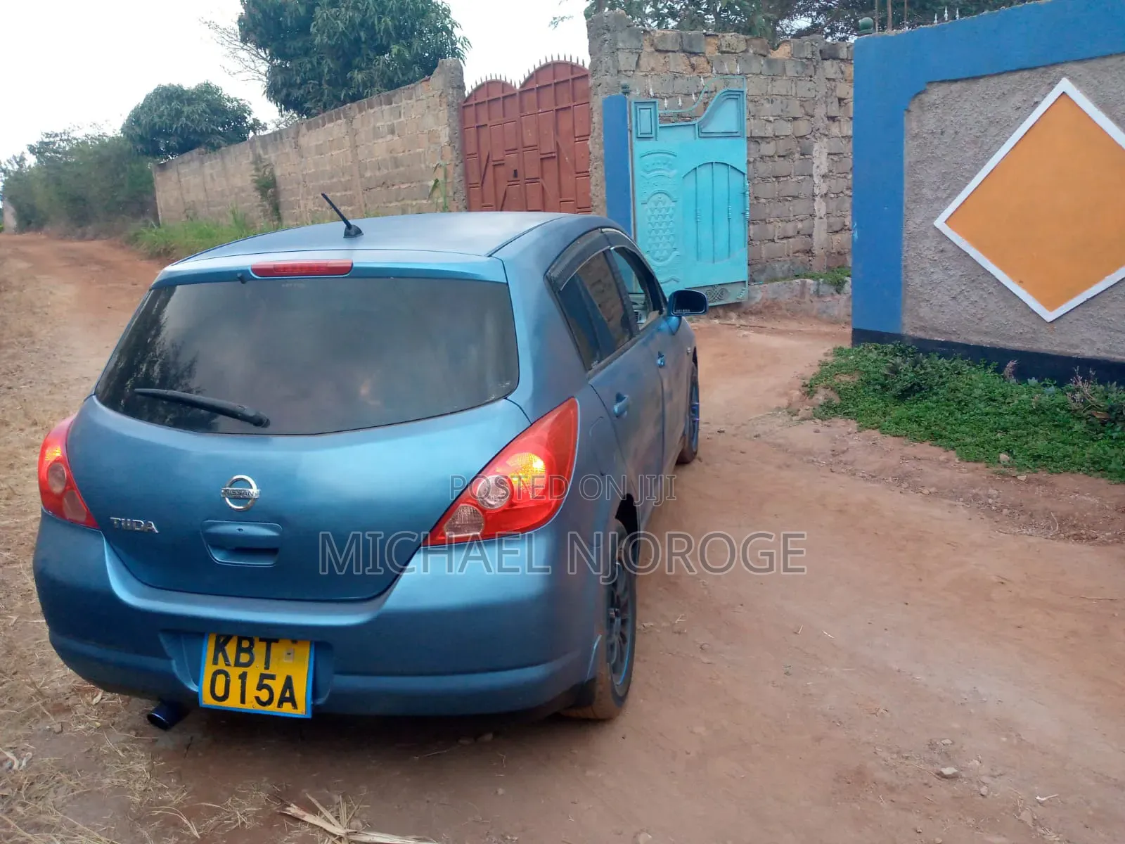 Nissan Tiida 2008 Blue