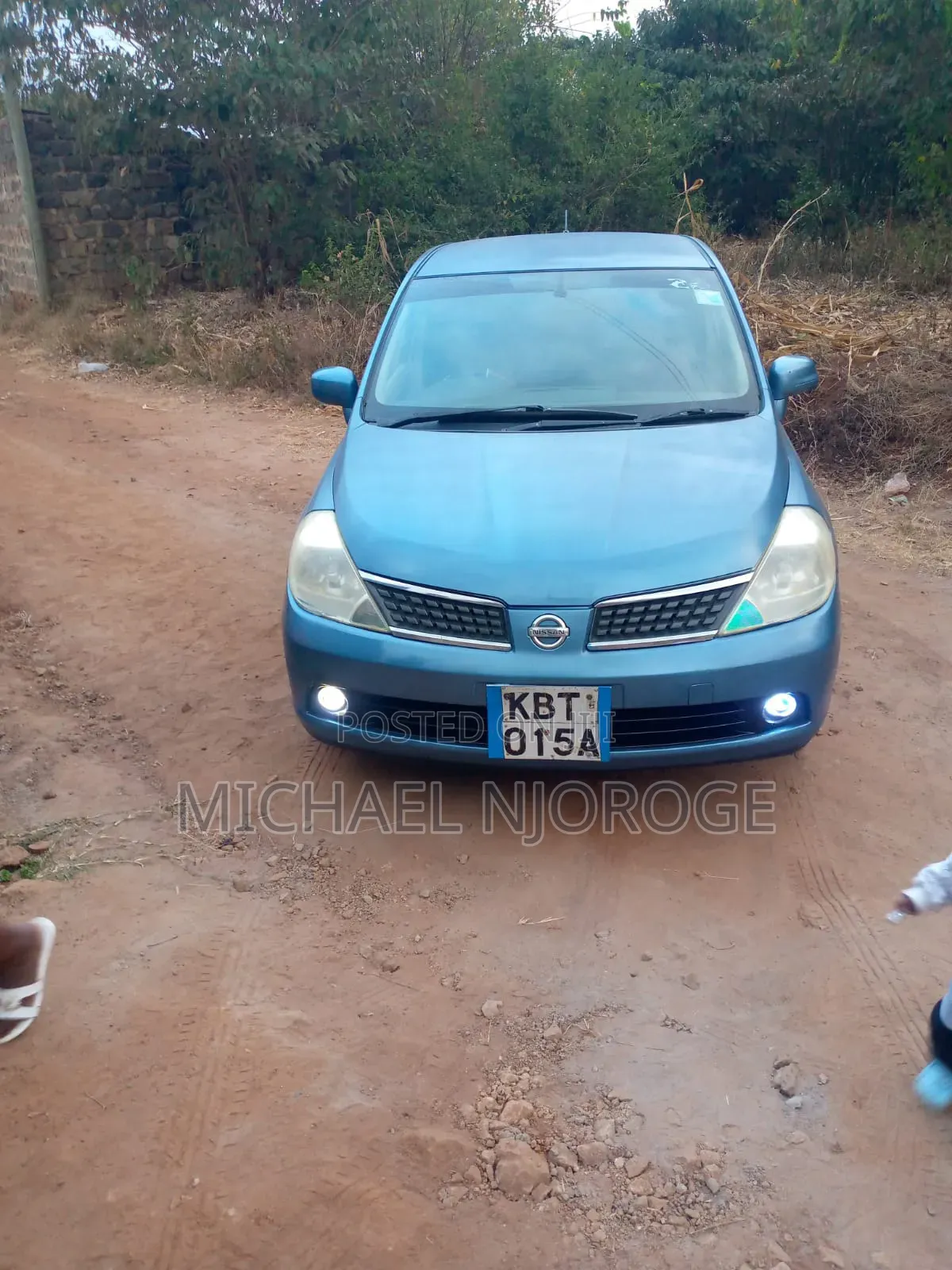 Nissan Tiida 2008 Blue