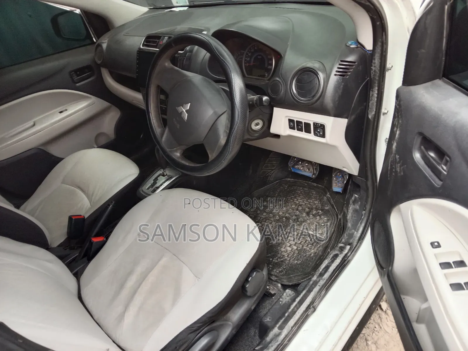 Mitsubishi Mirage 2014 White