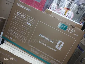 Hisense 43" Q6 Series QLED Smart TV.