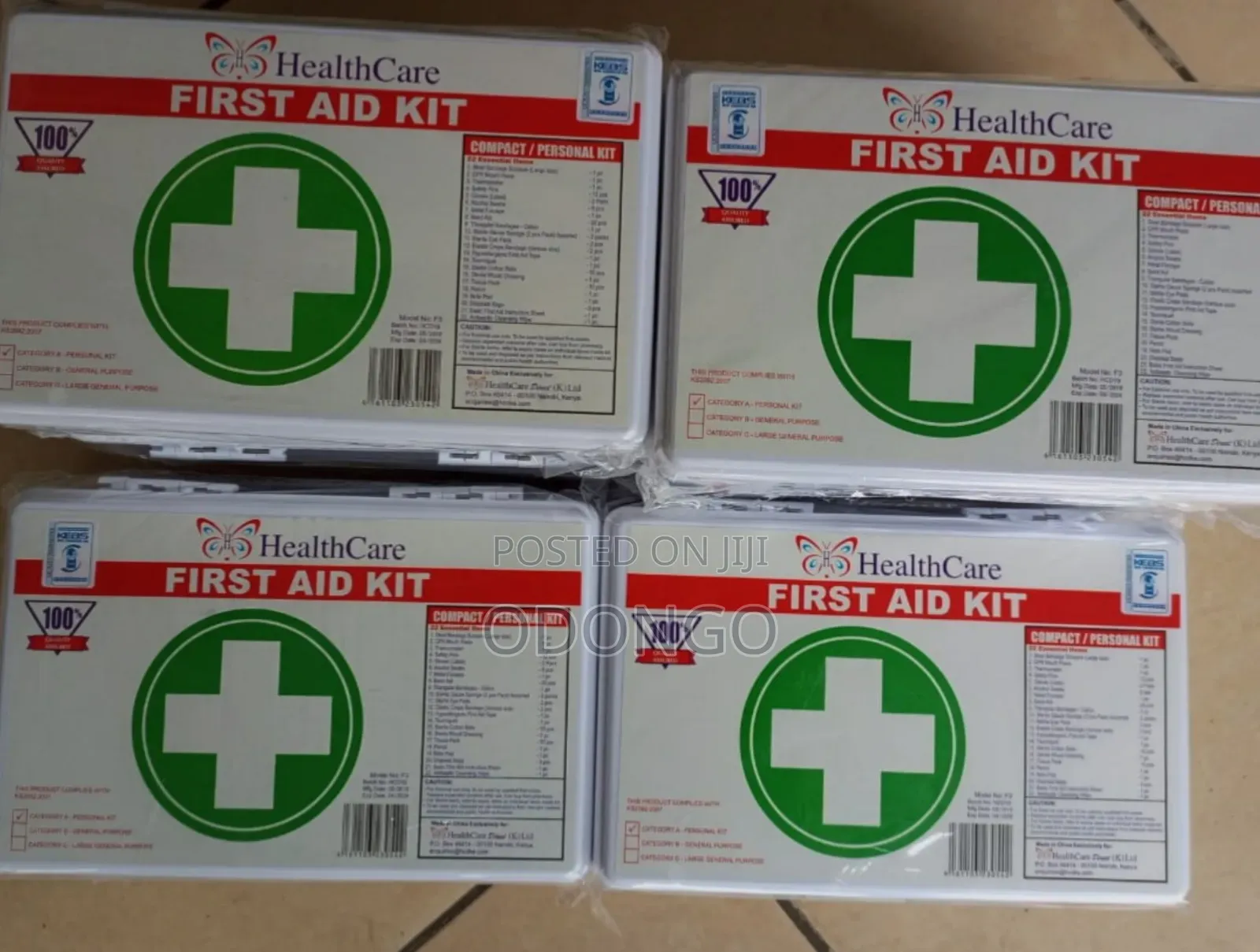 First Aid - Health Care Emergency Kit (White)