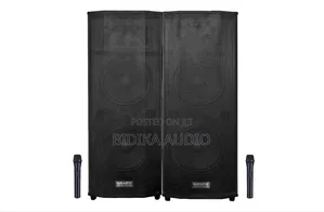 Globalstar T1203 12 Inches Portable Stage Speakers With Microphone