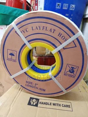 2-Inch × 50M Heavy-Duty PVC Layflat Water Delivery Hose
