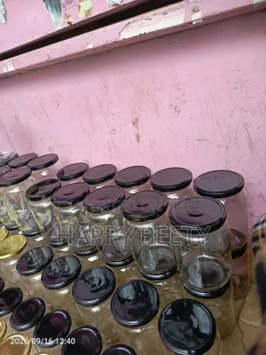 650ml Glass Jars( 6 PCS )