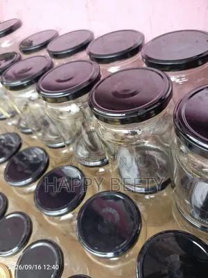 650ml Glass Jars( 6 PCS )