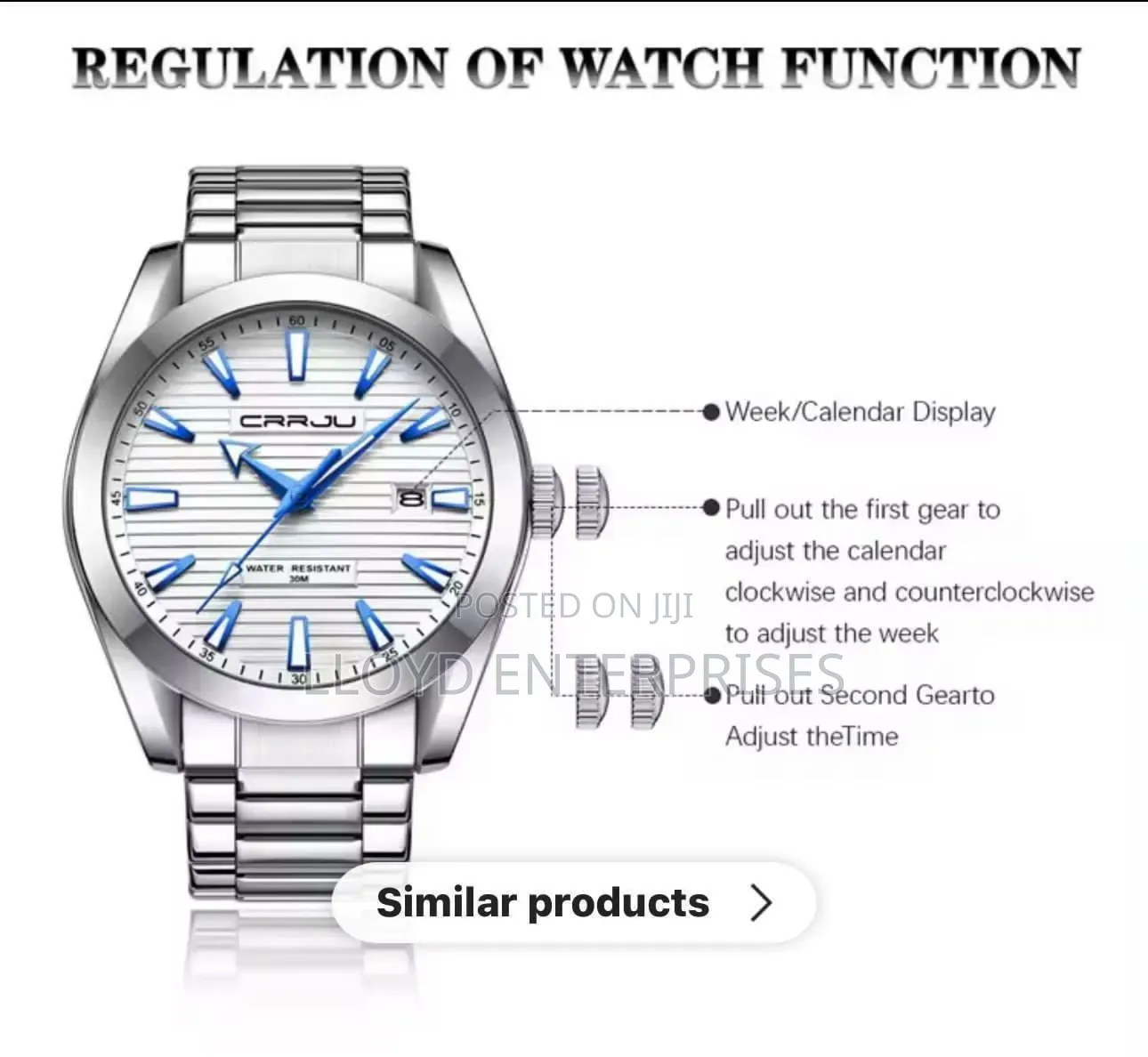 Crrju 5006 Men Watch