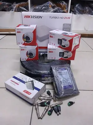 Hikvision Full Color 4CH Security Camera Kit – 2 Dome 2 Bullet