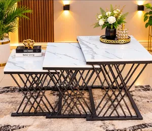 Luxury Marble Top Side Tables
