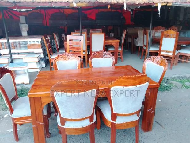 Antique Dinning Table Set - main view