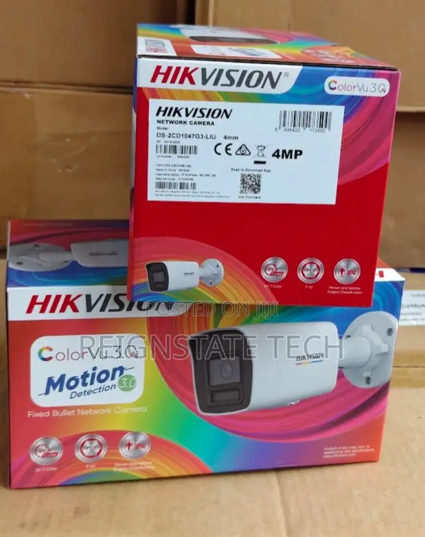 4MP Motion 3.0 Hikvision Color IP Bullet IP Camera