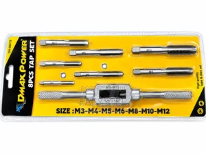 8-Piece Metric Tap Set