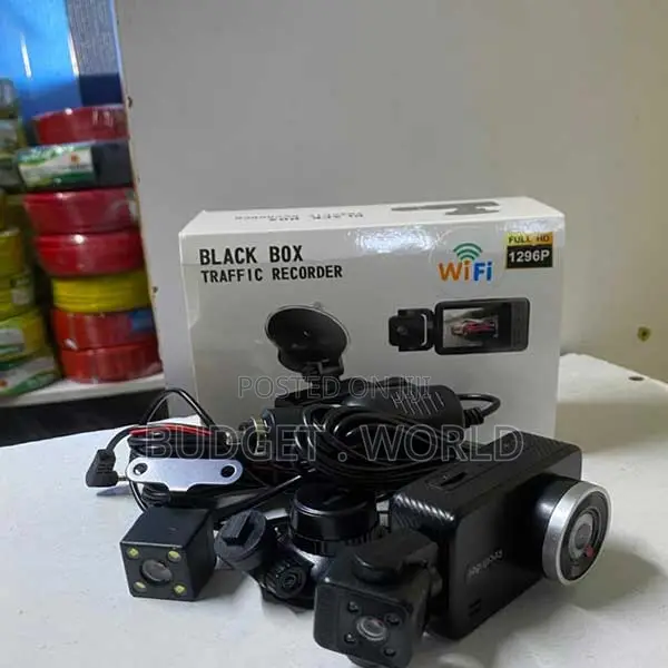 1296P Dash Cam 3 in 1 Advanced Front, Inside and Rear) View Cam