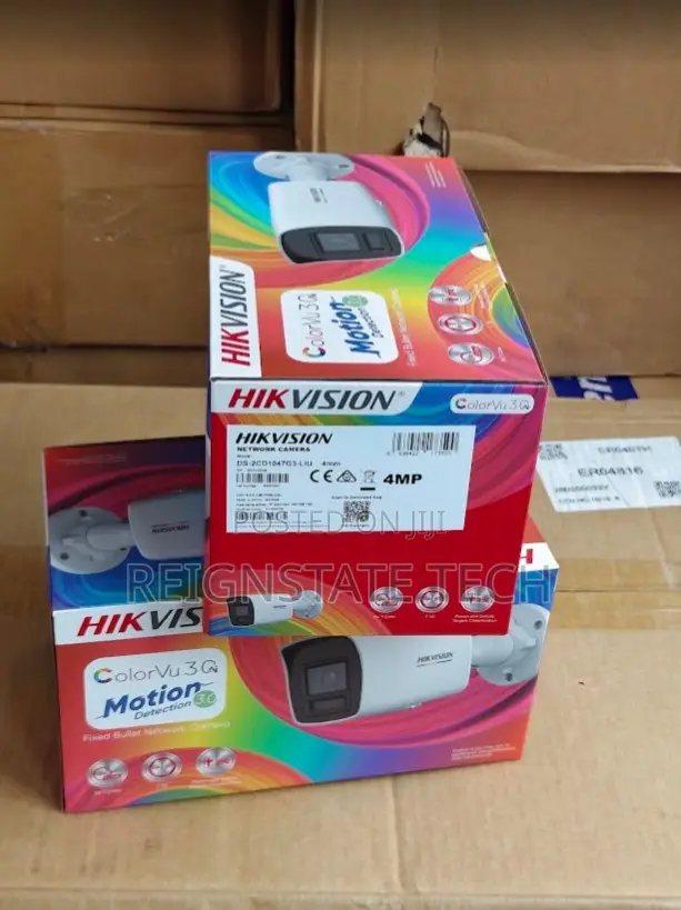 Hikvision Full Color 4MP IP Bullet Camera With Motion 3.0 Detection