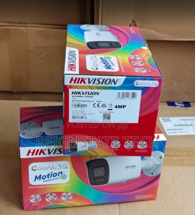 4MP Color VU Bullet Outdoor Camera With Motion 3.0 Human Detection