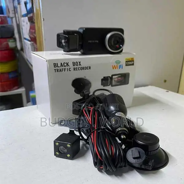 WiFi Black Box Traffic Recorder 1080P Dash Cam With Wide Angle Lens