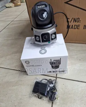 AC Powered V380 4G Dual Lens Wireless Camera With Remote Viewing