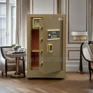 Yellow 80Kgs Heavy Duty Fireproof Safe