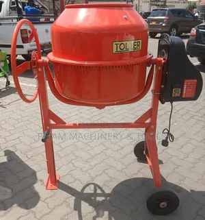 Toller 200L Electric Concrete Mixer With Wheels