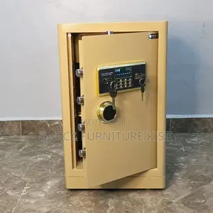 Yellow 80Kgs Heavy Duty Fireproof Safe