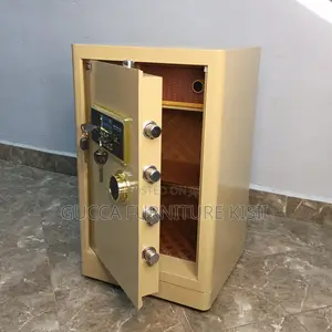 Yellow 80Kgs Heavy Duty Fireproof Safe